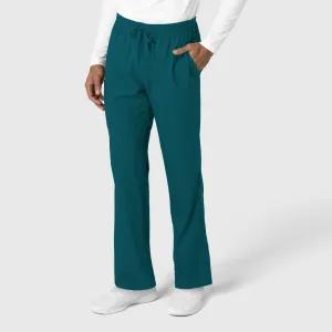 Boundless 5351 Men's Straight Leg Scrub Pants Caribbean
