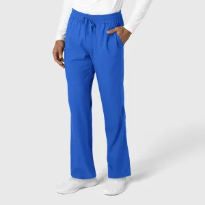Boundless 5351 Men's Straight Leg Scrub Pants Royal