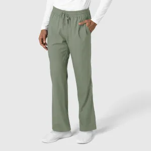 Boundless 5351 Men's Straight Leg Scrub Pants Sage