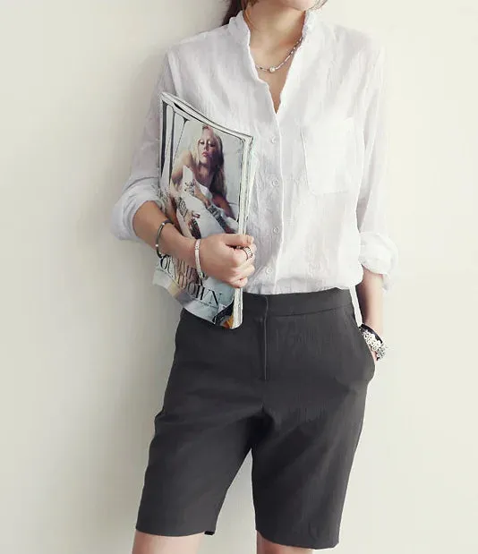 Breeze | Linen Long Sleeve Shirt