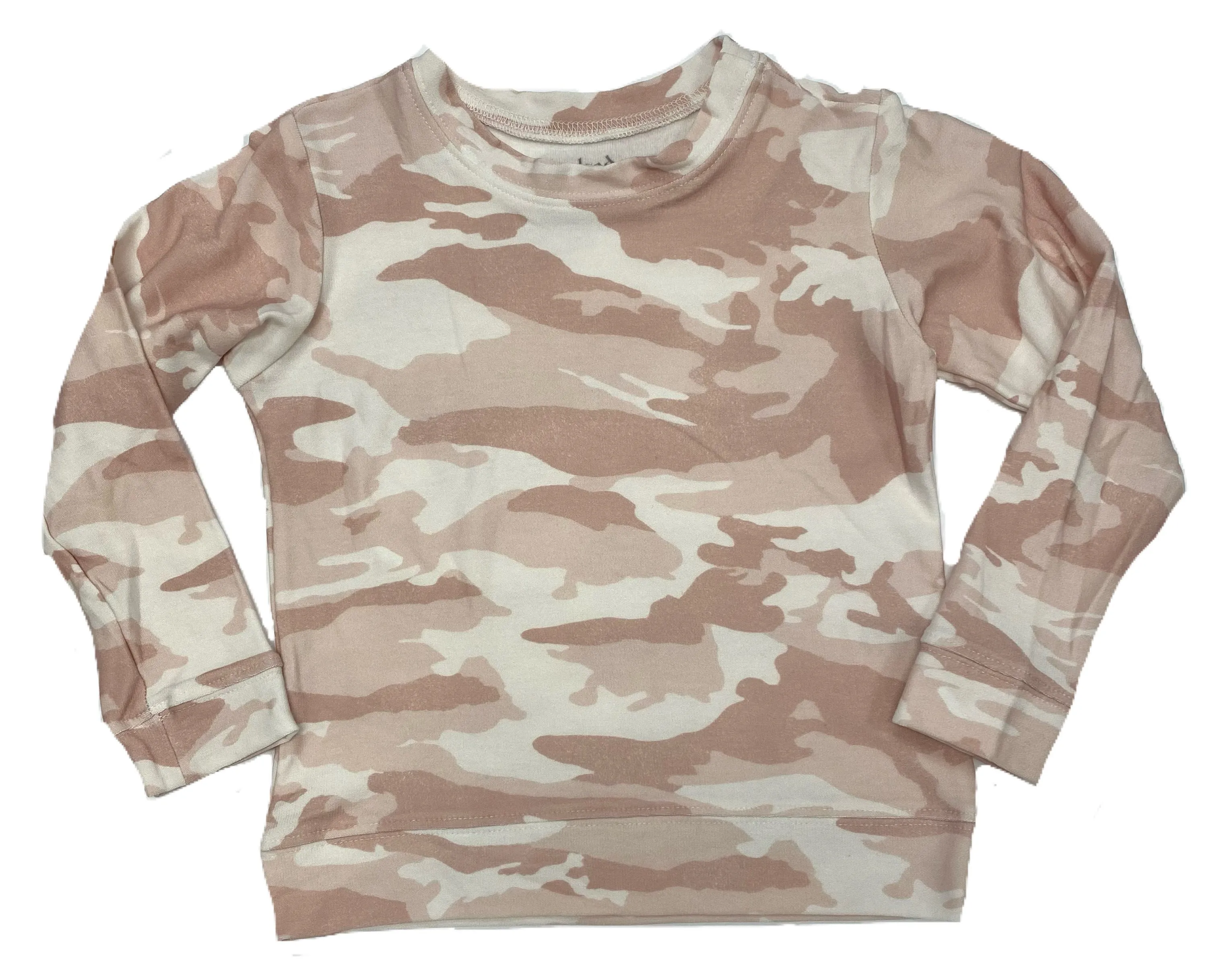 Brokedown Clothing Women's Pink Camo Sweatshirt