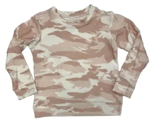 Brokedown Clothing Women's Pink Camo Sweatshirt
