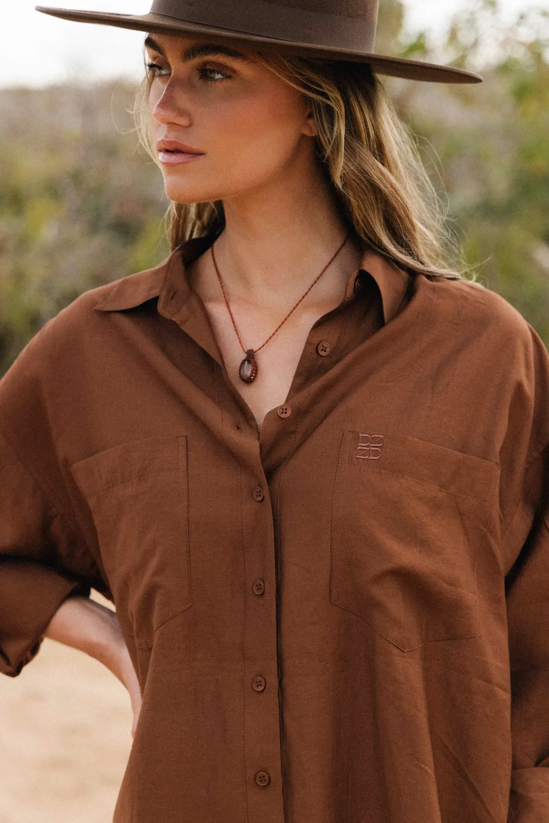 BROWNIE OVERSIZED SHIRT