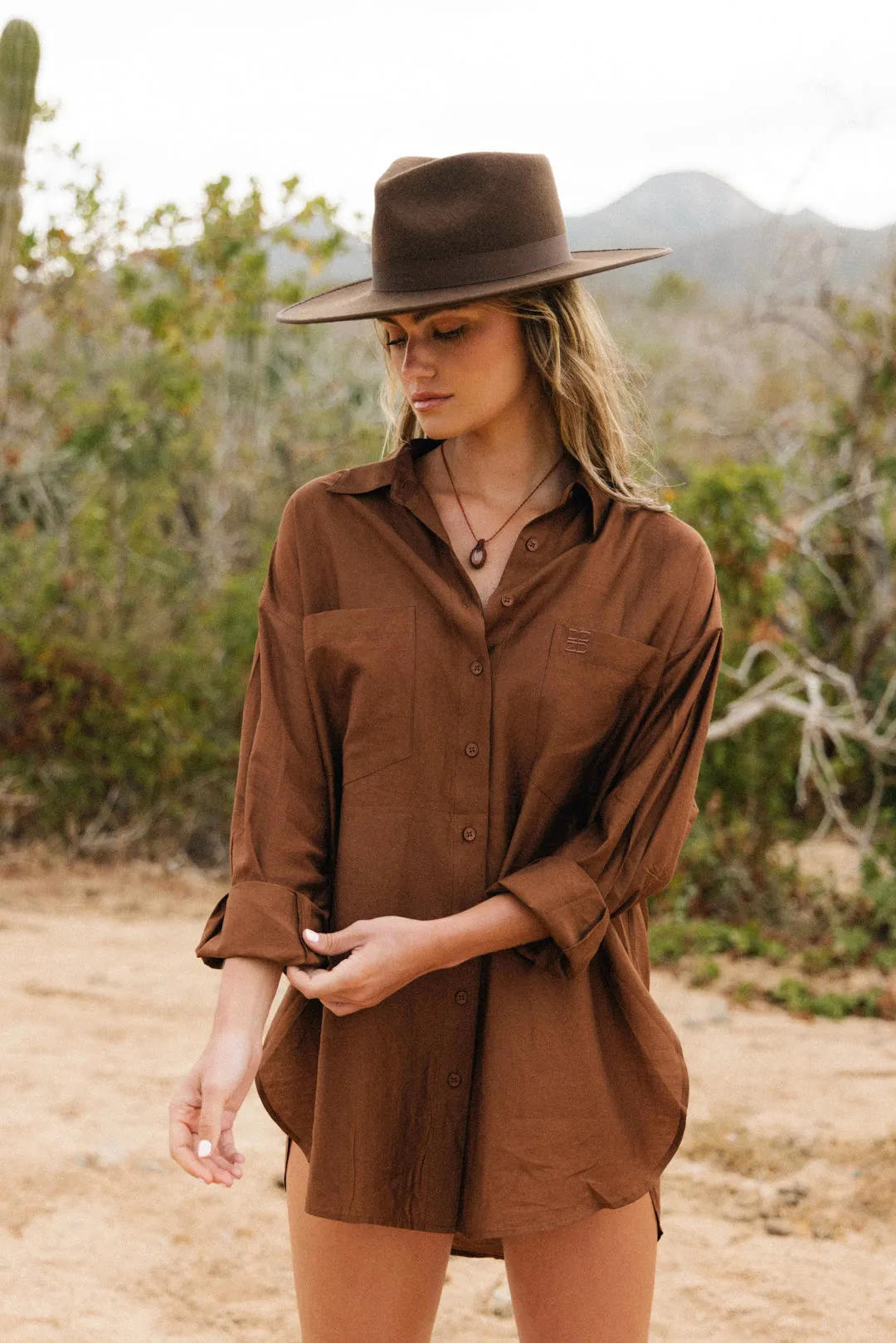 BROWNIE OVERSIZED SHIRT