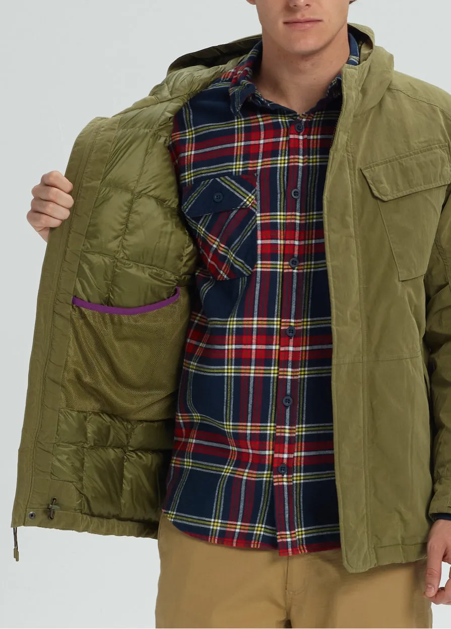 BURTON PREMIUM EDGEWATER JACKET MARTINI OLIVE