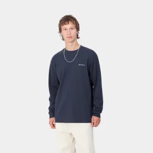 Carhartt Script Embroidery Long Sleeved T-Shirt