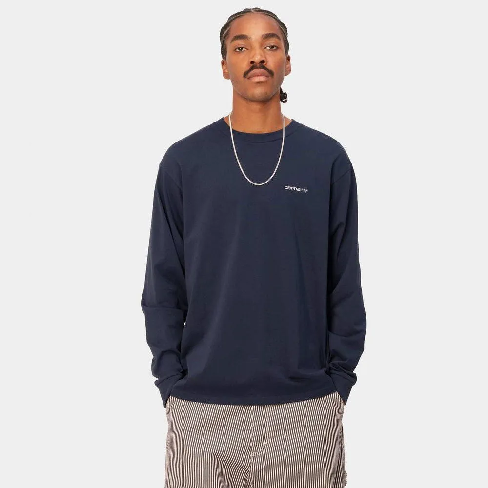 Carhartt Script Embroidery Long Sleeved T-Shirt