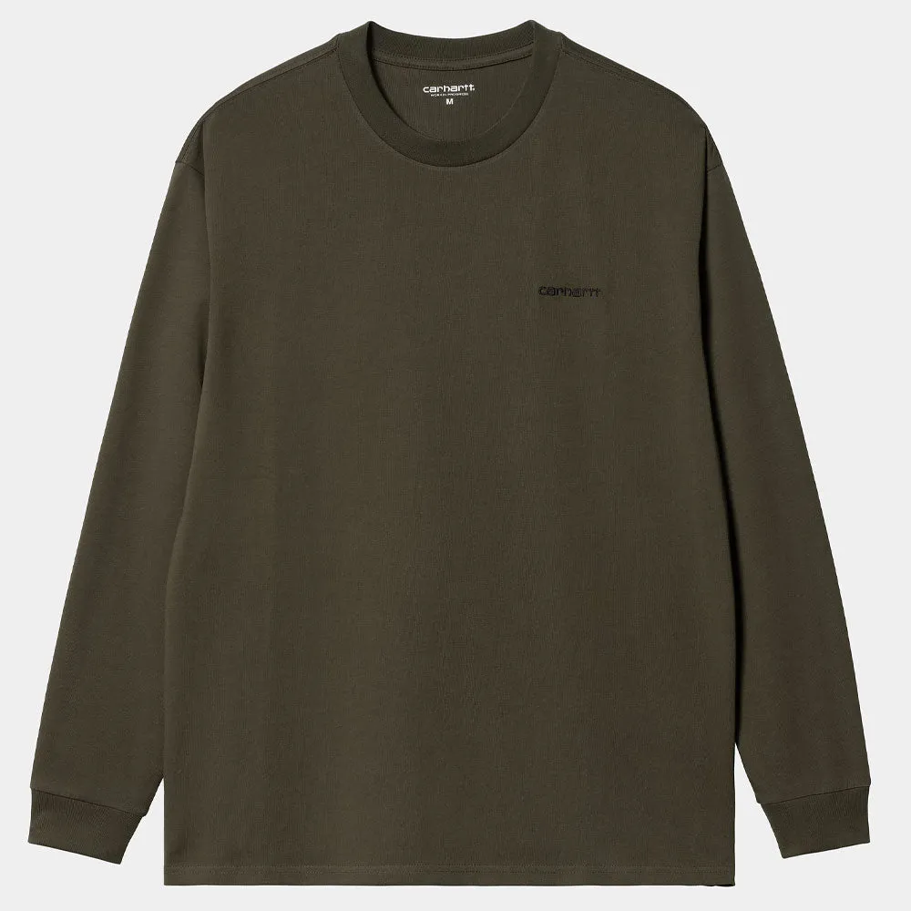 Carhartt Script Embroidery Long Sleeved T-Shirt
