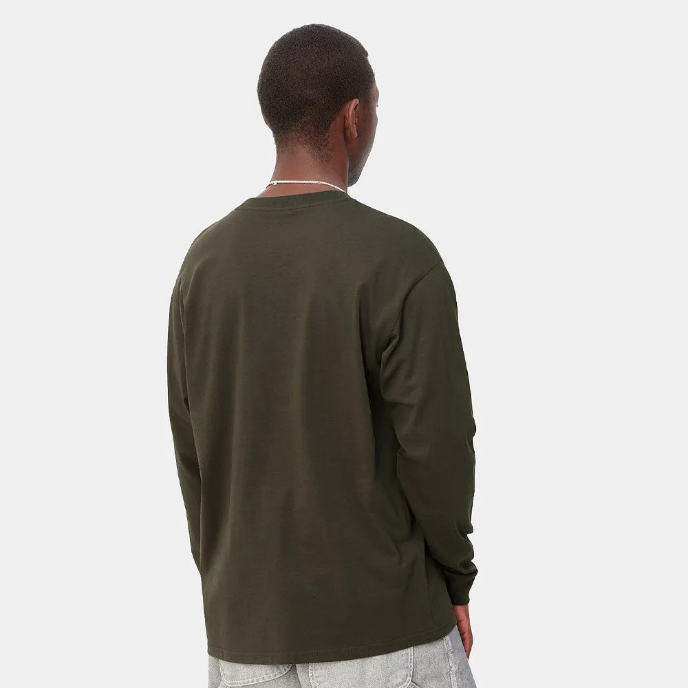 Carhartt Script Embroidery Long Sleeved T-Shirt