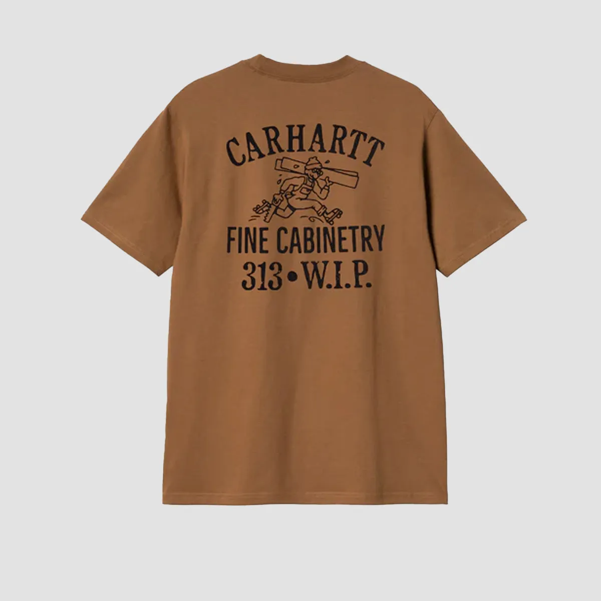 Carhartt WIP Cabinetry T-Shirt Hamilton Brown/Black