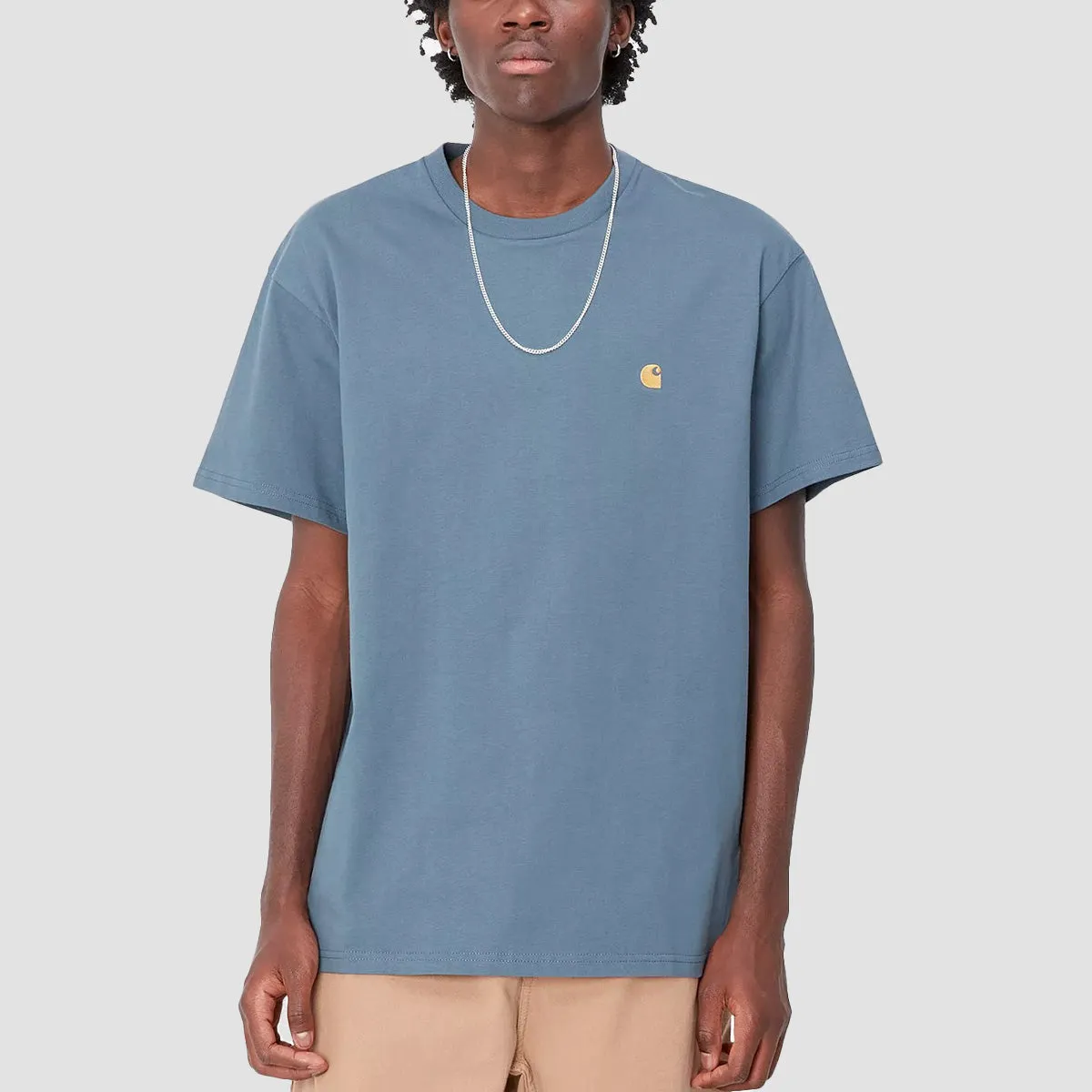 Carhartt WIP Chase T-Shirt Positano/Gold