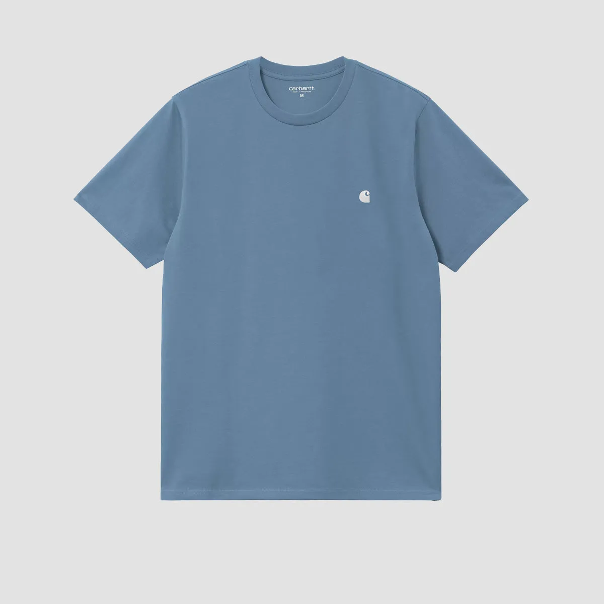 Carhartt WIP Madison T-Shirt Icy Water/White