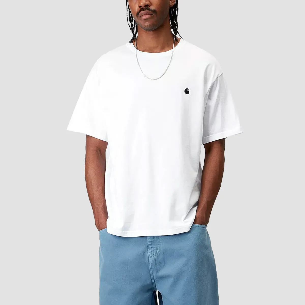 Carhartt WIP Madison T-Shirt White/Black