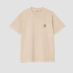 Carhartt WIP Nelson T-Shirt Fleur De Sel Garment Dyed