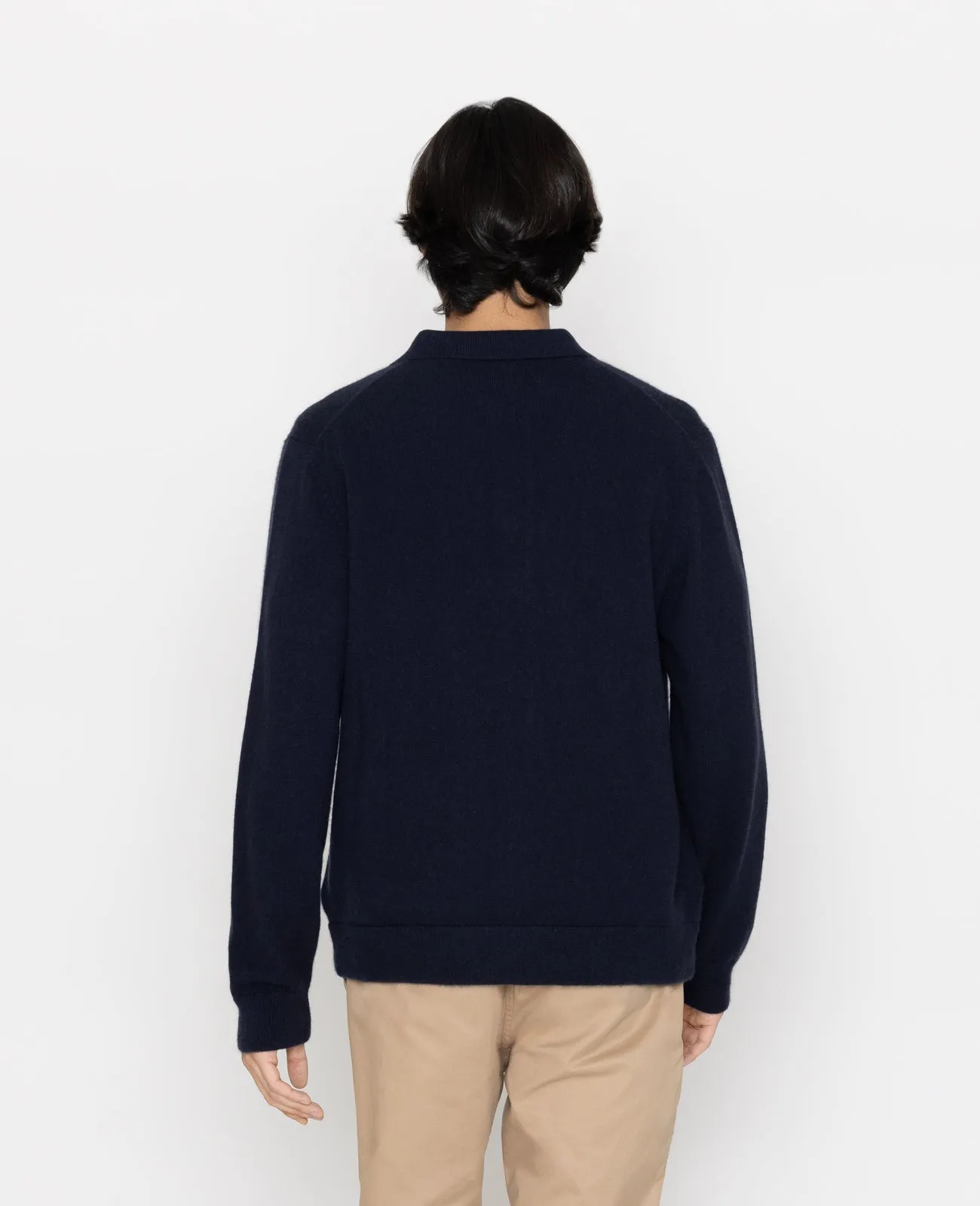 Cashmere Collar Cardigan