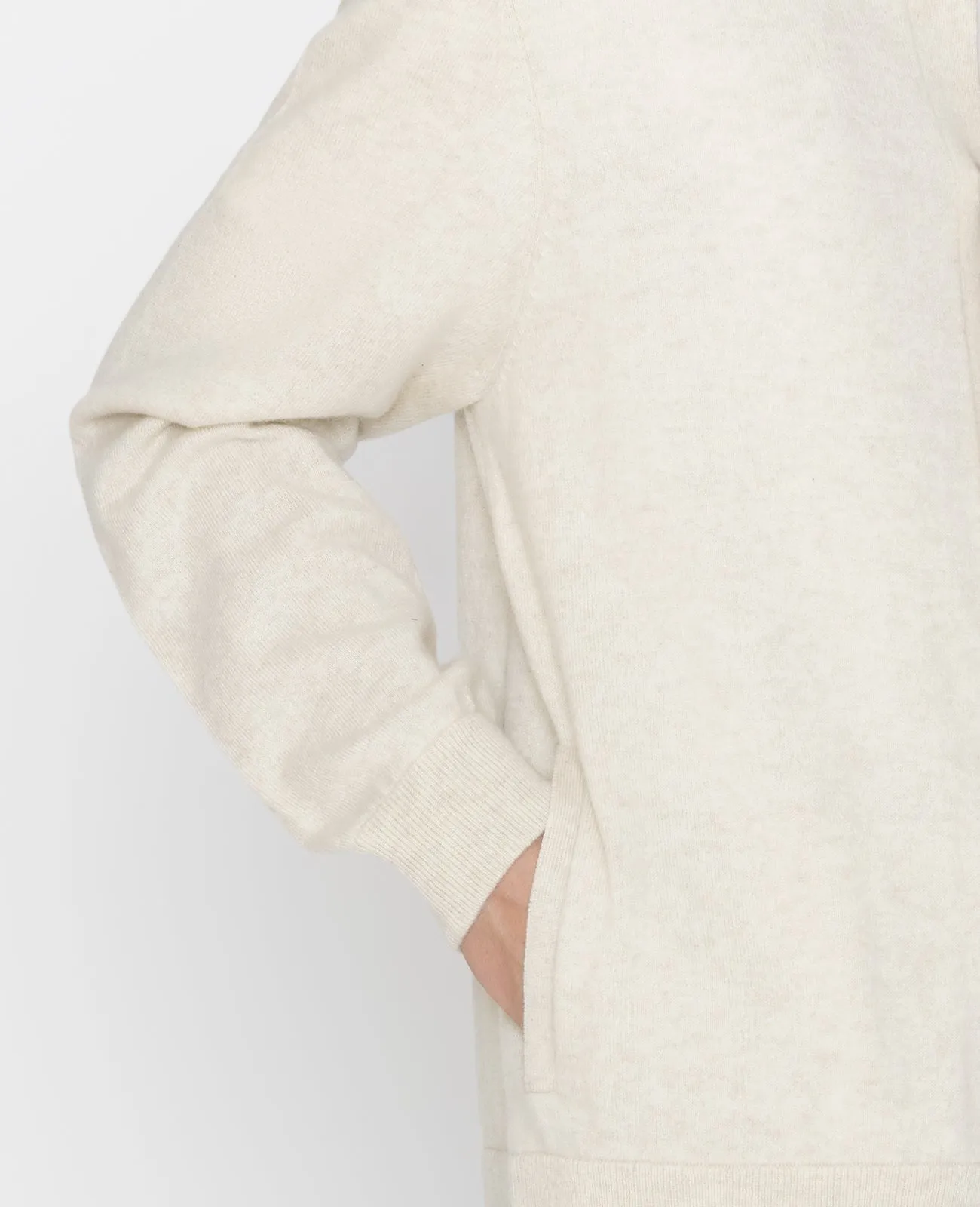 Cashmere Collar Cardigan