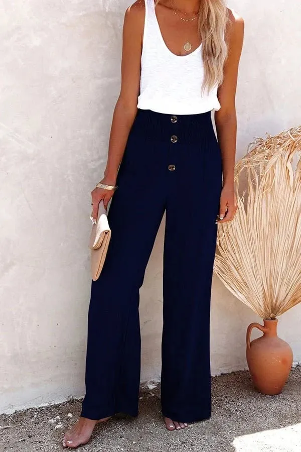 CECILIA - HIGH-WAIST RELAXED PANTS
