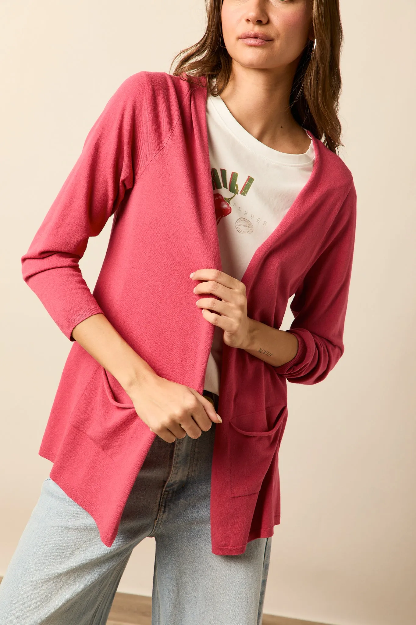 Chaqueta corta punto fresa