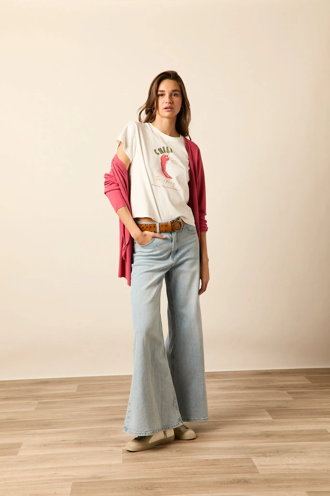 Chaqueta corta punto fresa