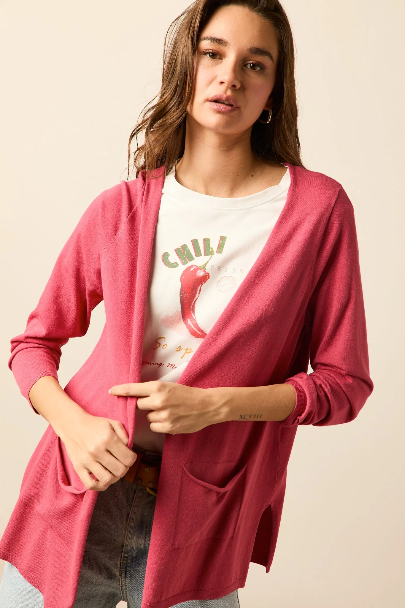 Chaqueta corta punto fresa