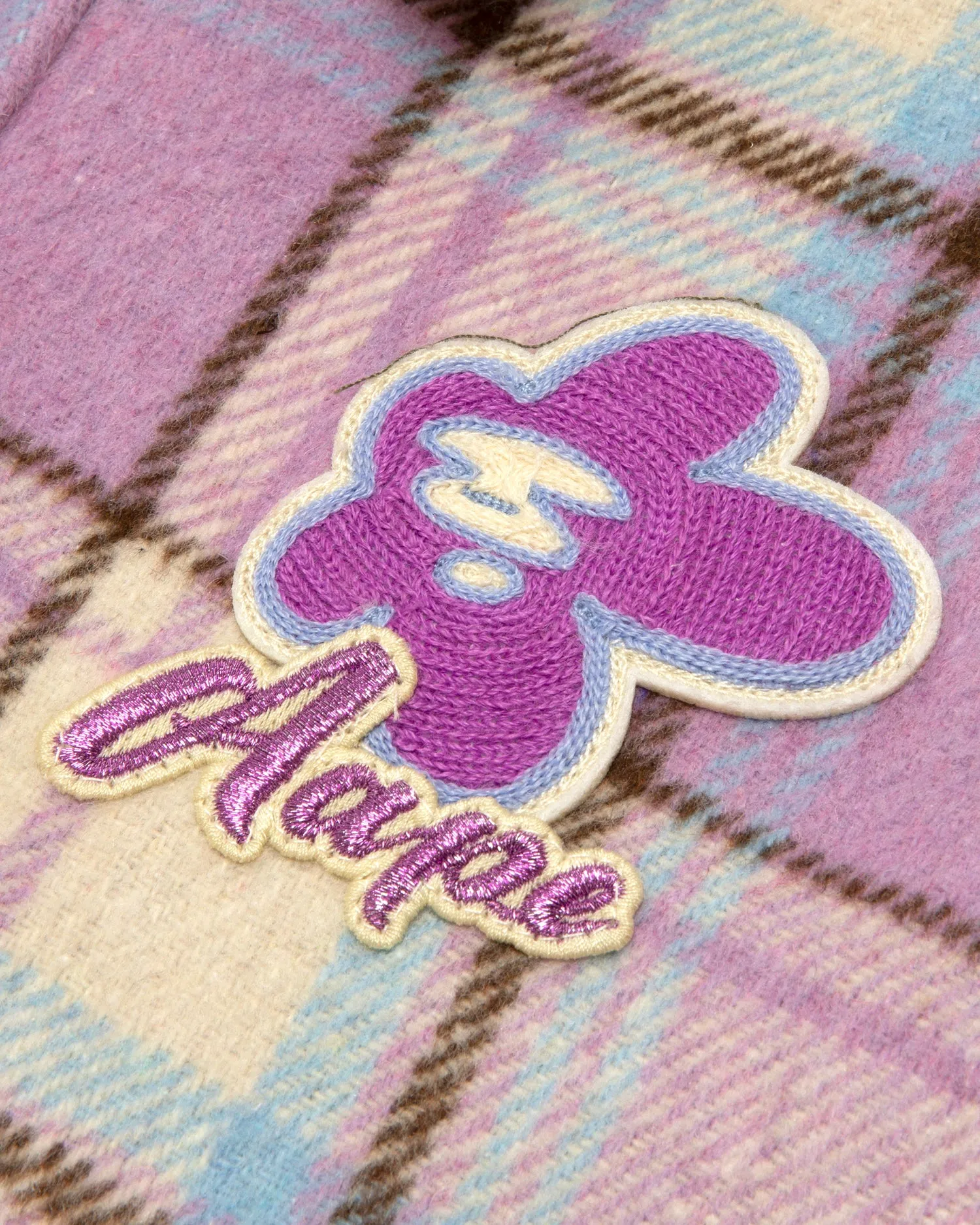 Check logo jacket