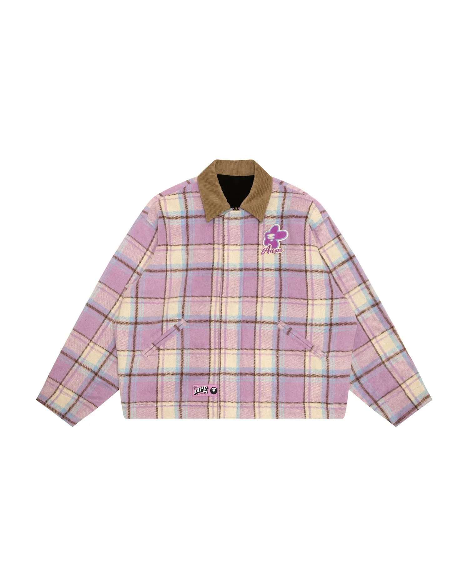 Check logo jacket