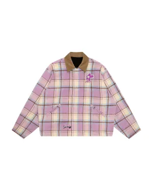 Check logo jacket