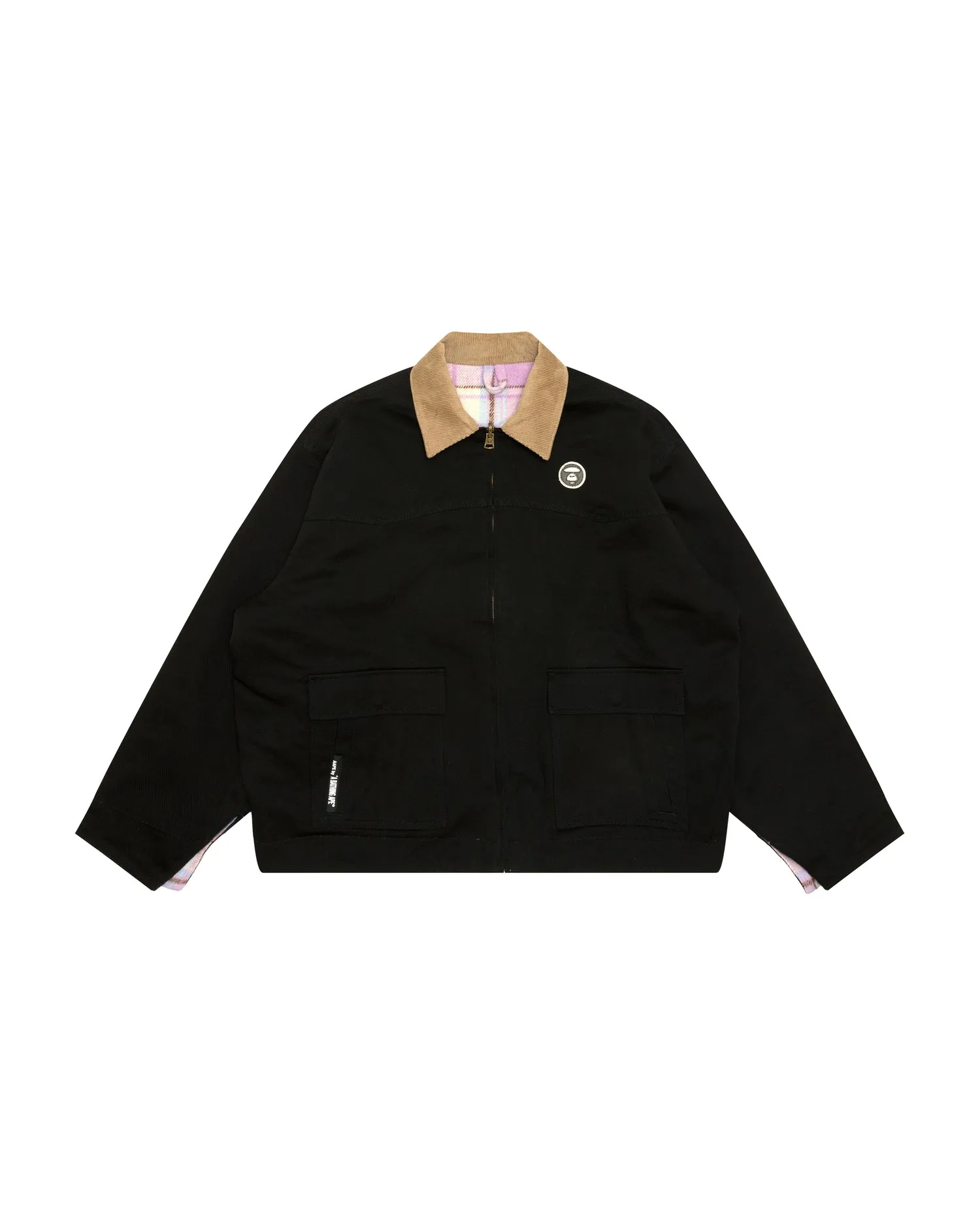 Check logo jacket