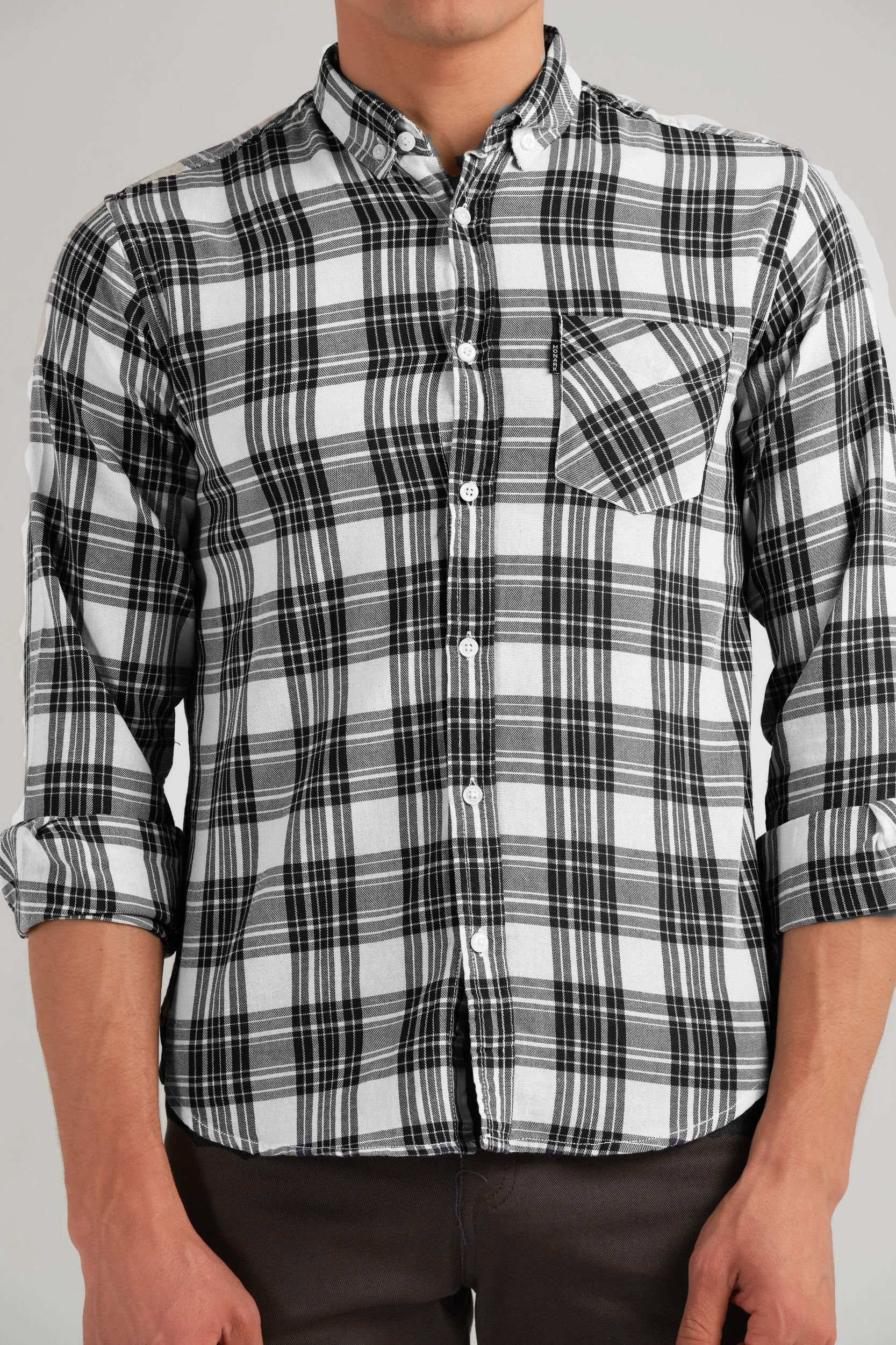 CHECK SLIM FIT SHIRT