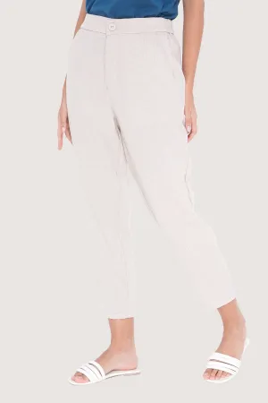 Checkered Ankle Length Cozy Pants