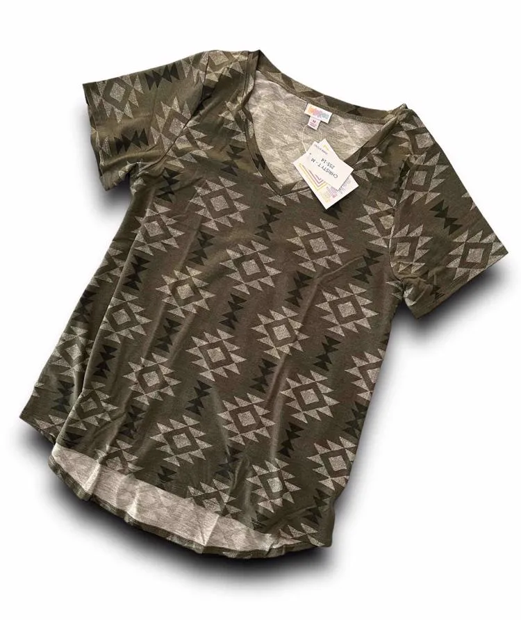 Christy T - Olive Aztec