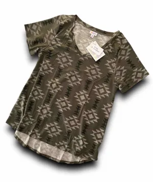 Christy T - Olive Aztec