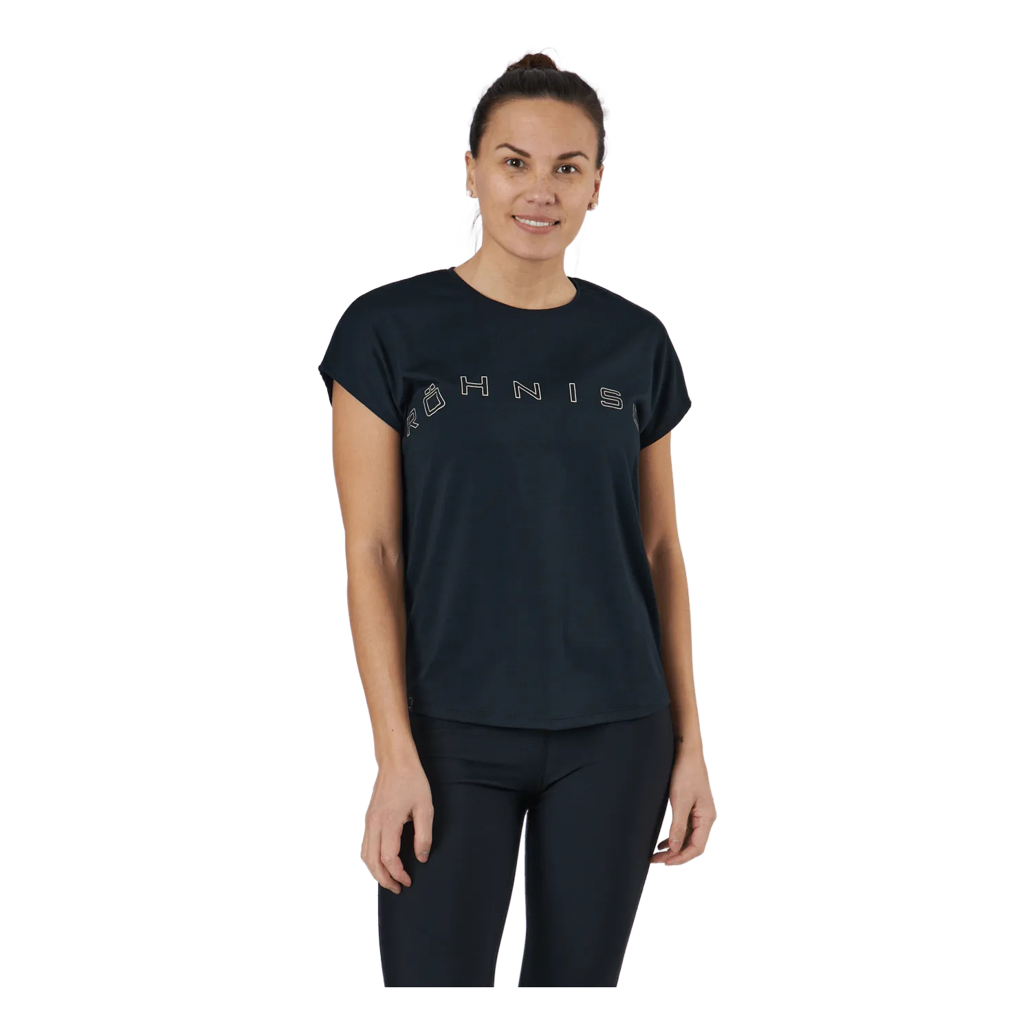 Clara Loose Tee Black