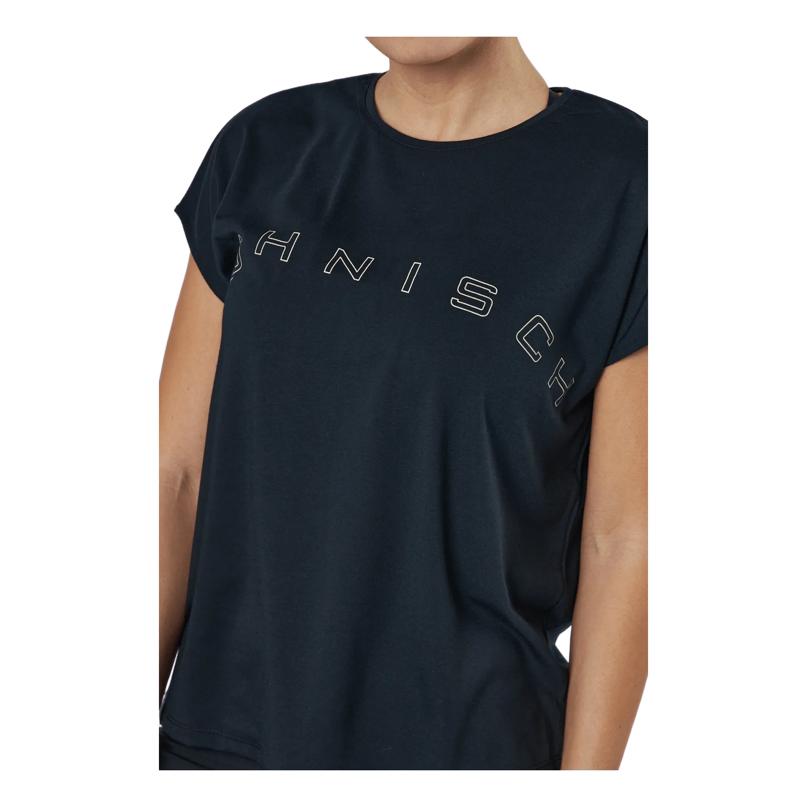 Clara Loose Tee Black
