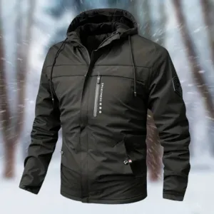 Clemens: A Luxurious Waterproof Hooded Jacket