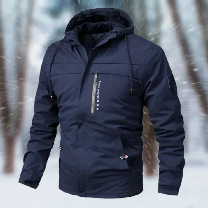 Clemens: A Luxurious Waterproof Hooded Jacket
