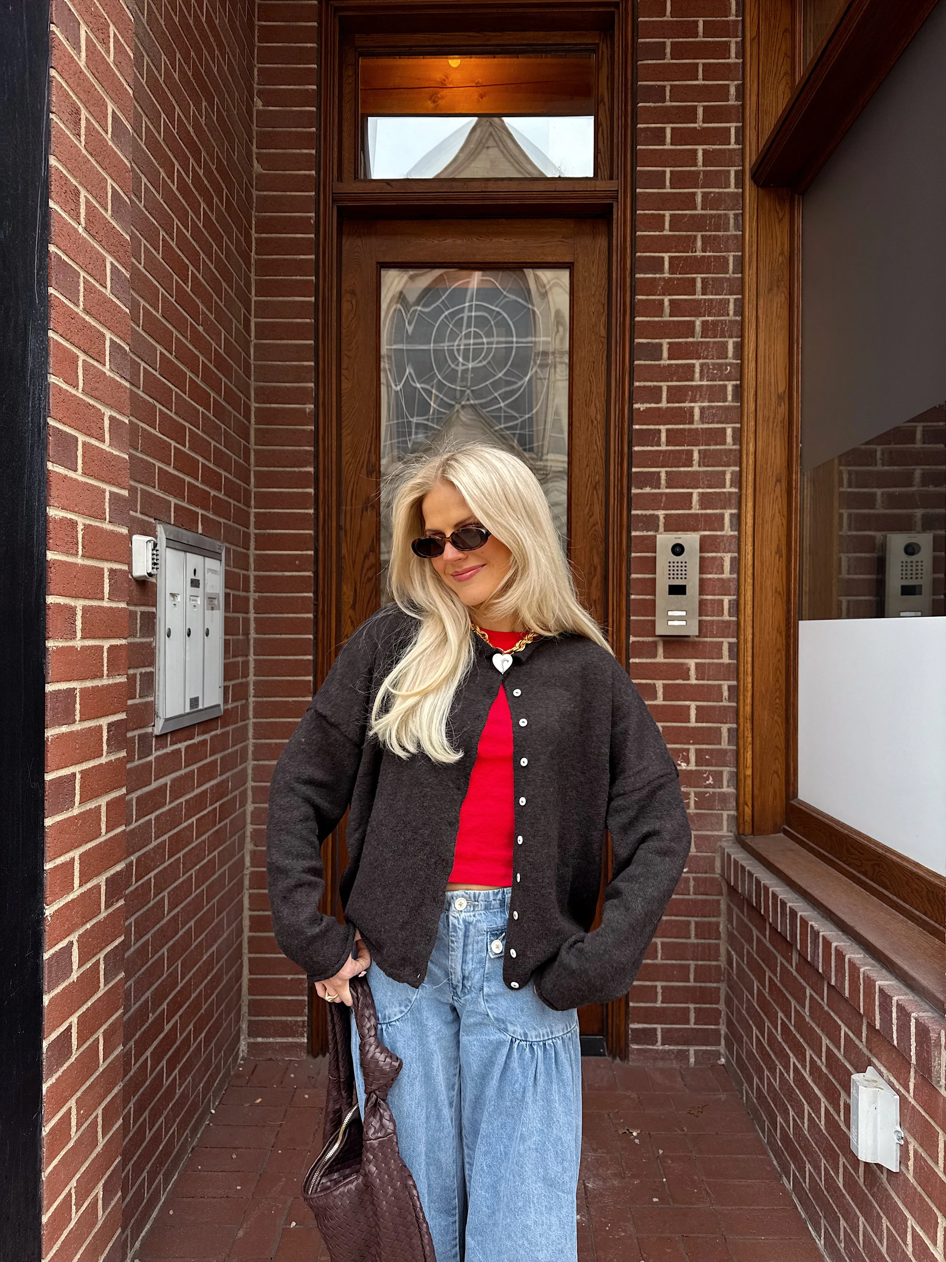 Coco Cutie Cardigan // Chocolate