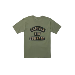 College Short Sleeve Tee - Dark Olive