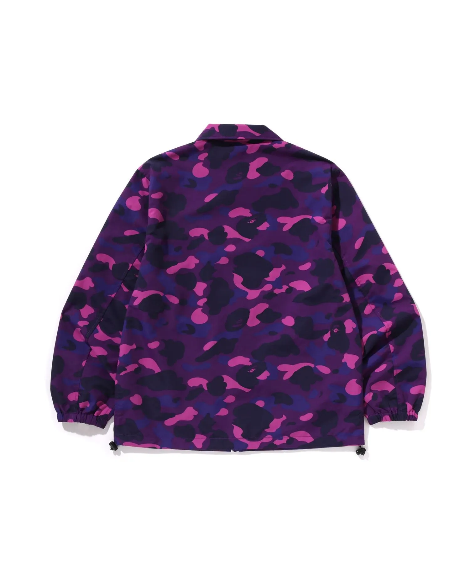 Color Camo Hoodie Coach Jacket