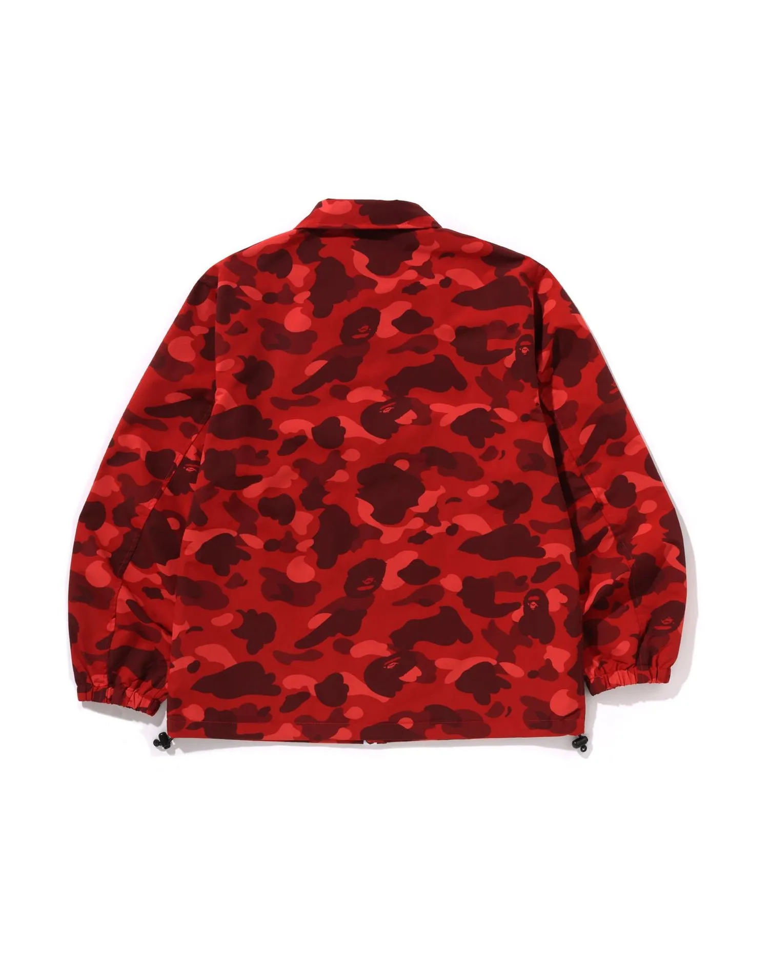 Color Camo Hoodie Coach Jacket
