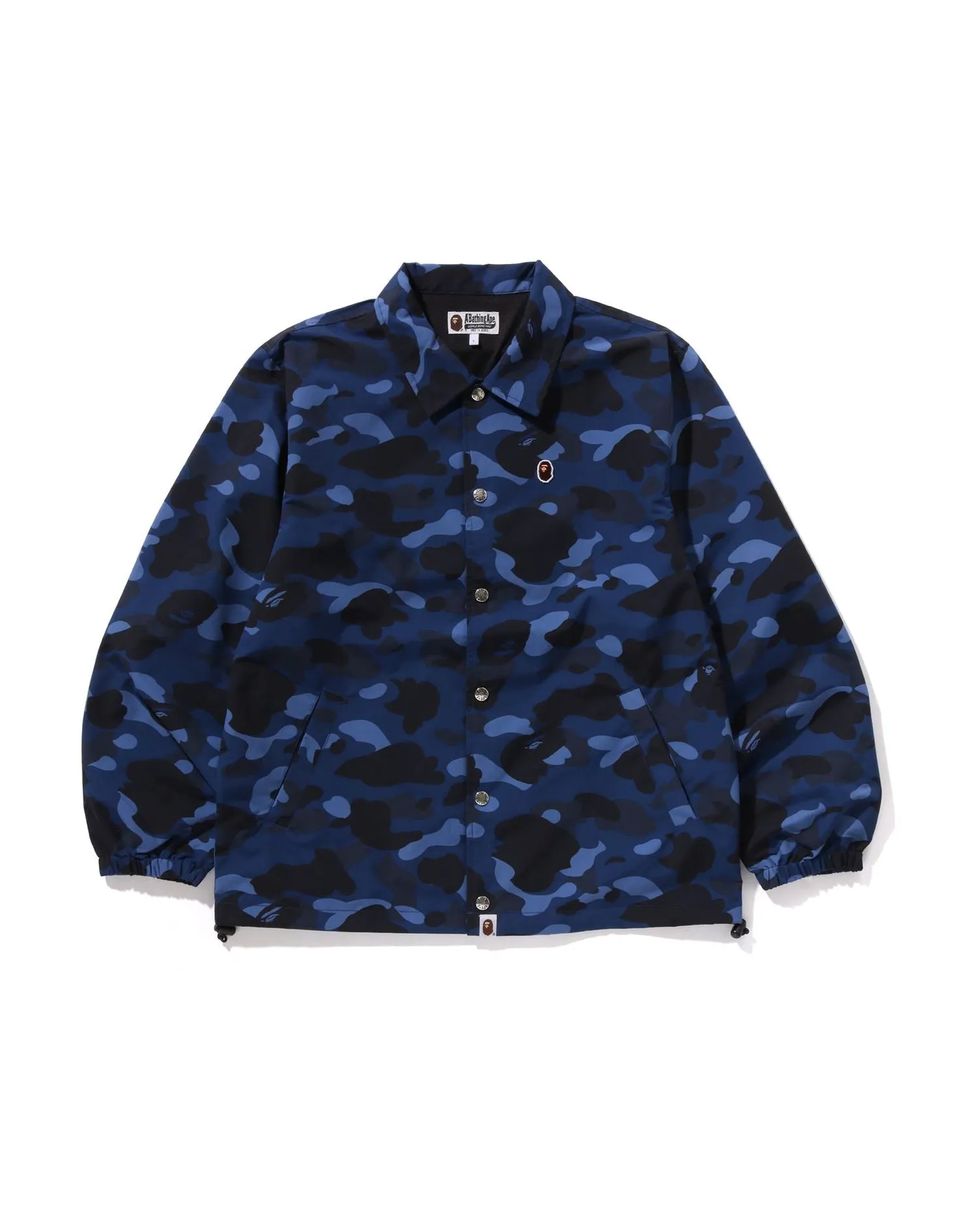 Color Camo Hoodie Coach Jacket