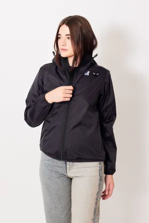 Comme des Garçons PLAY K-Way Full Zip Black Emblem Jacket