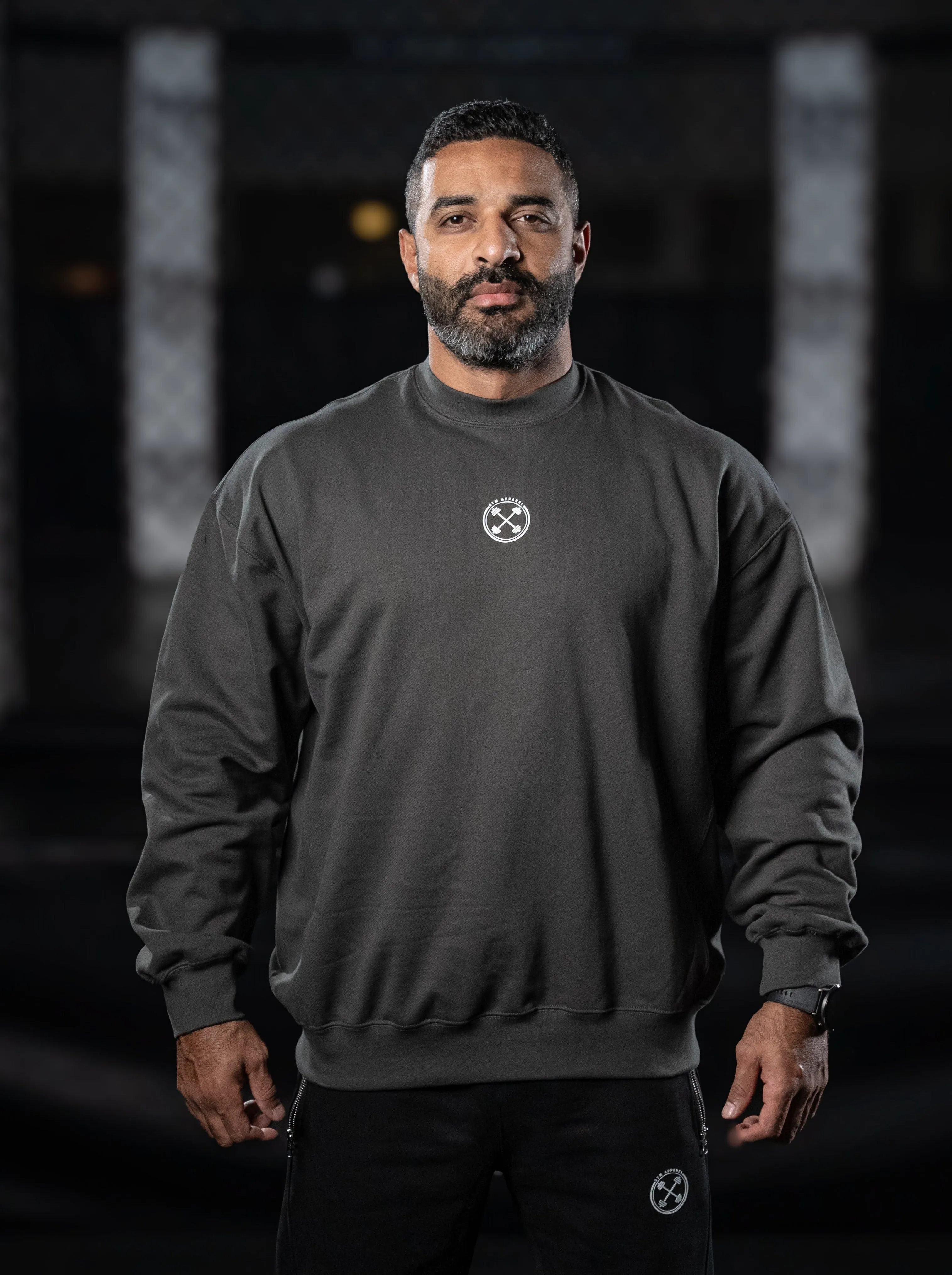 CORE Bar-Basic Oversized Crewneck