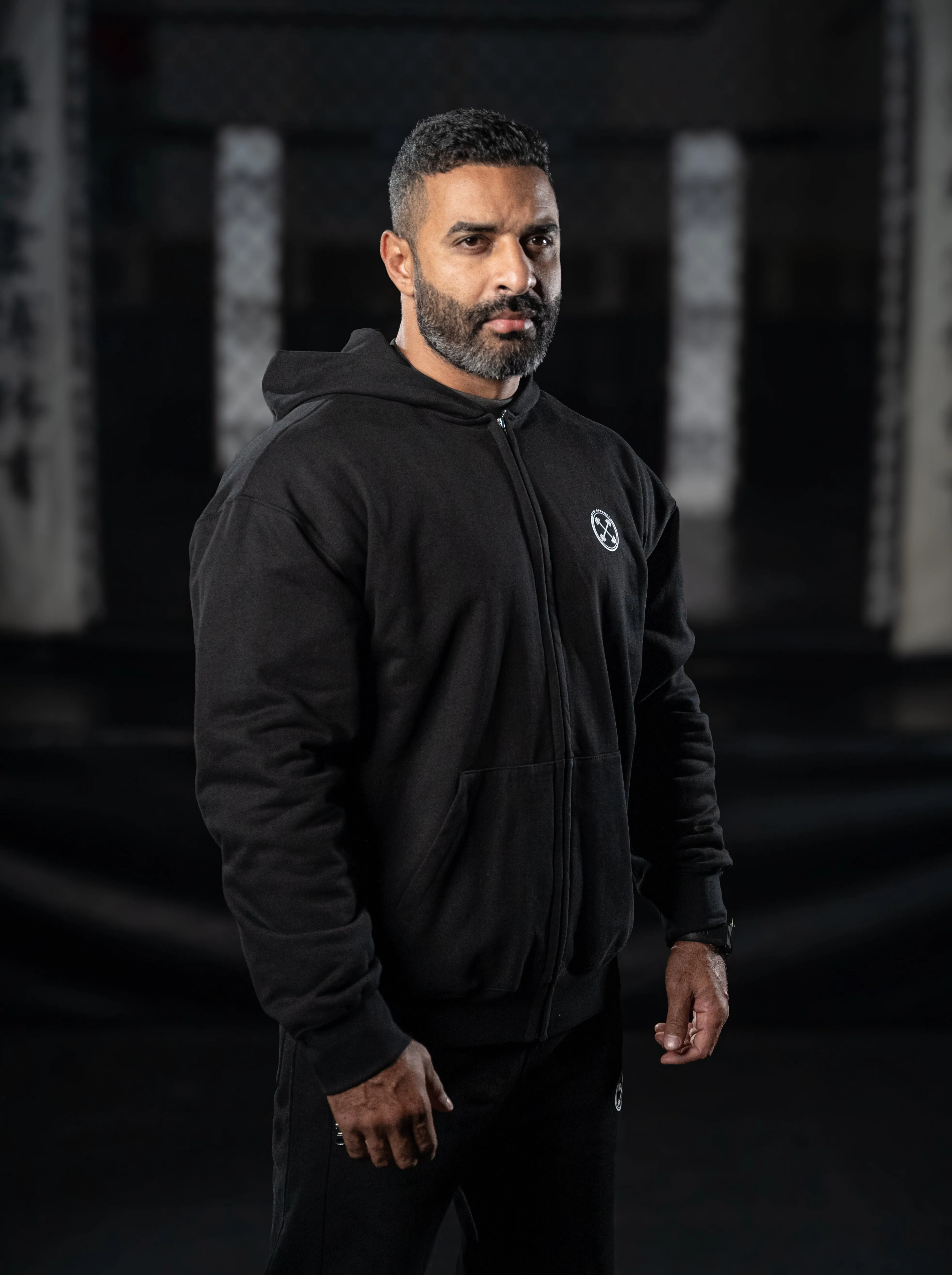 CORE Bar-Basic Oversized Zip Jacket
