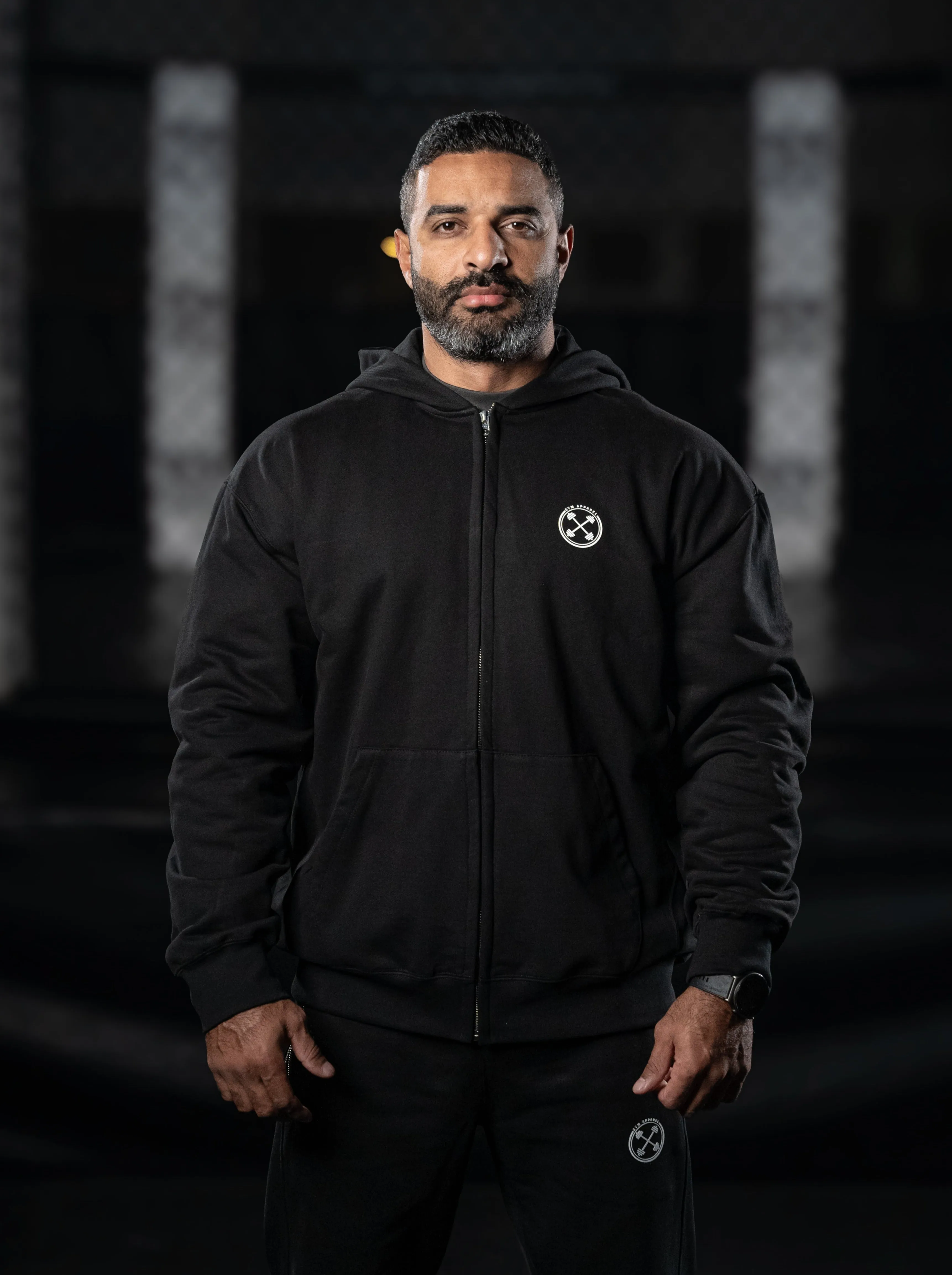 CORE Bar-Basic Oversized Zip Jacket