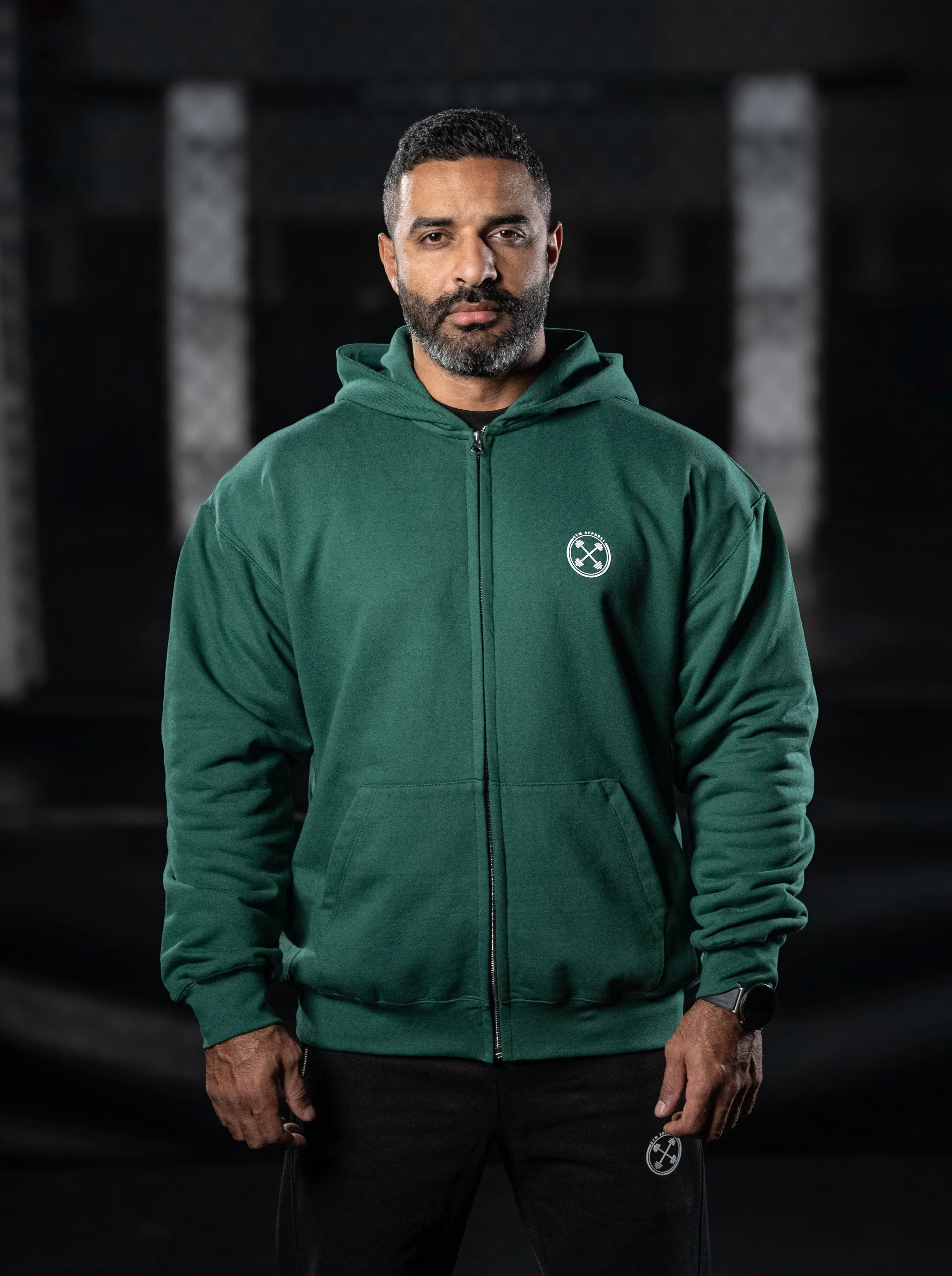 CORE Bar-Basic Oversized Zip Jacket