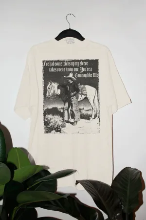 Cowboy Like Me Oversized TShirt