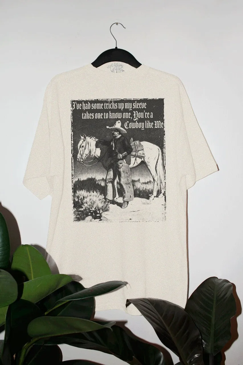 Cowboy Like Me Oversized TShirt