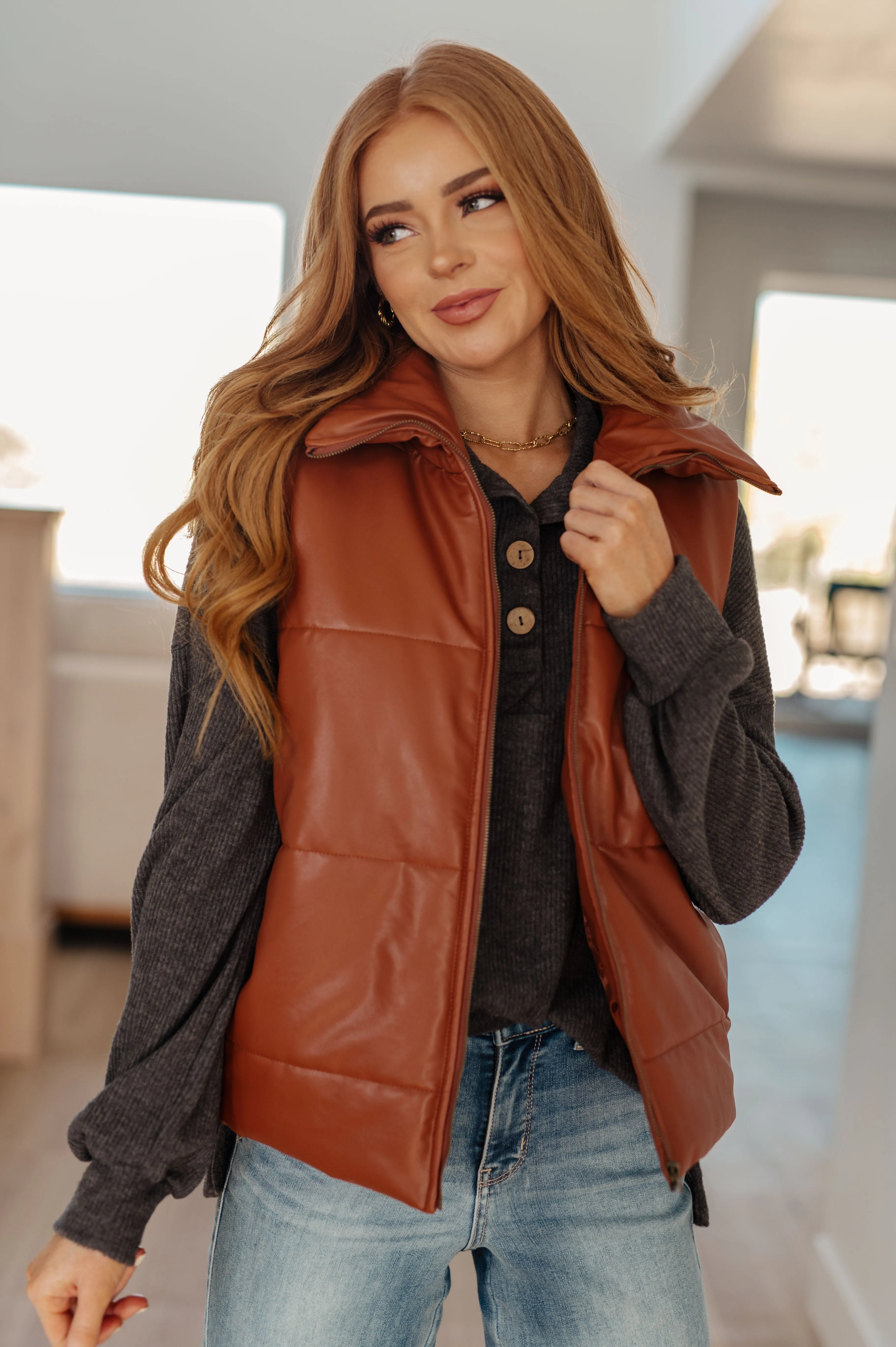 Cozy All Over Henley Top - 2/24