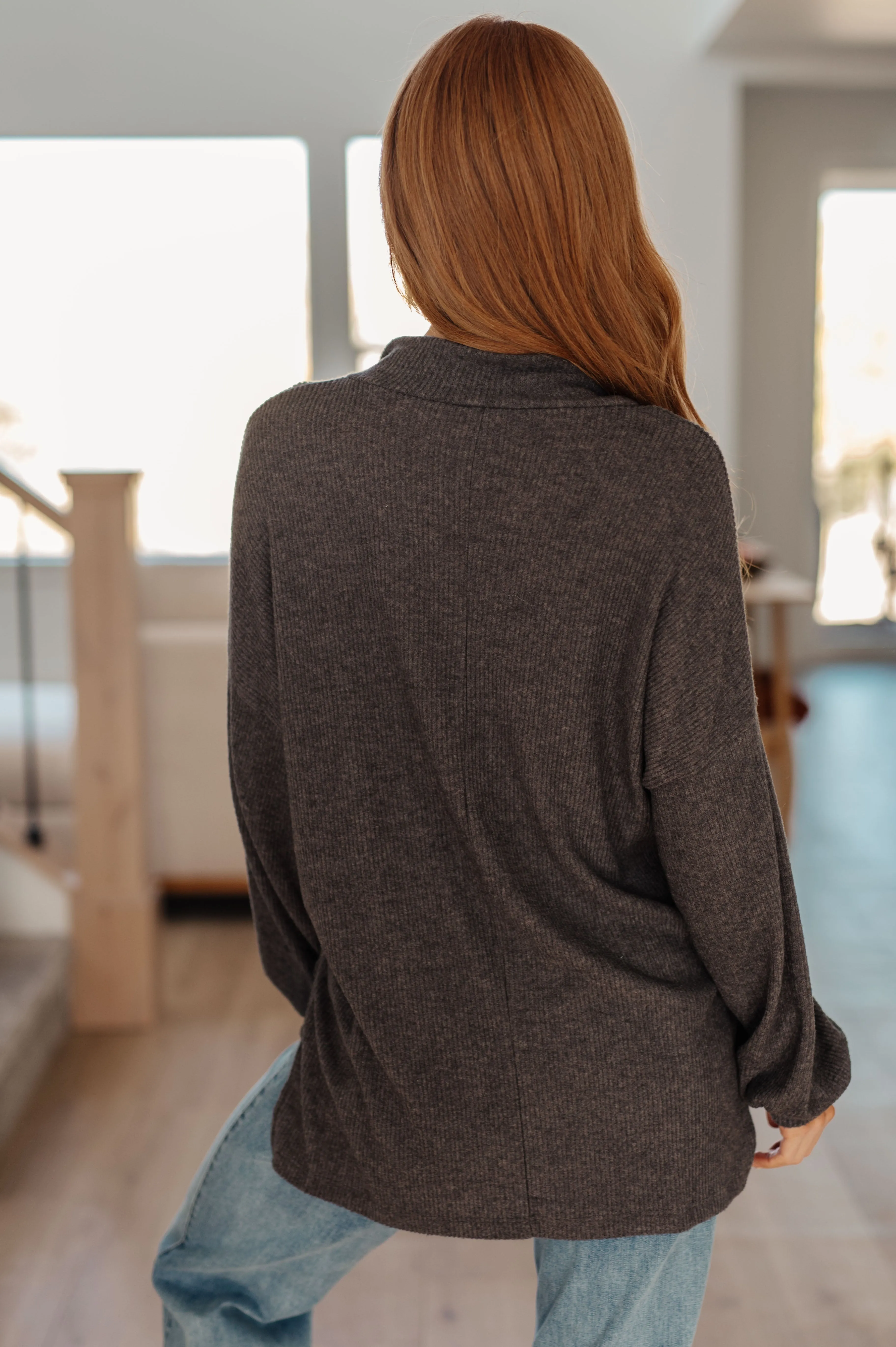 Cozy All Over Henley Top - 2/24